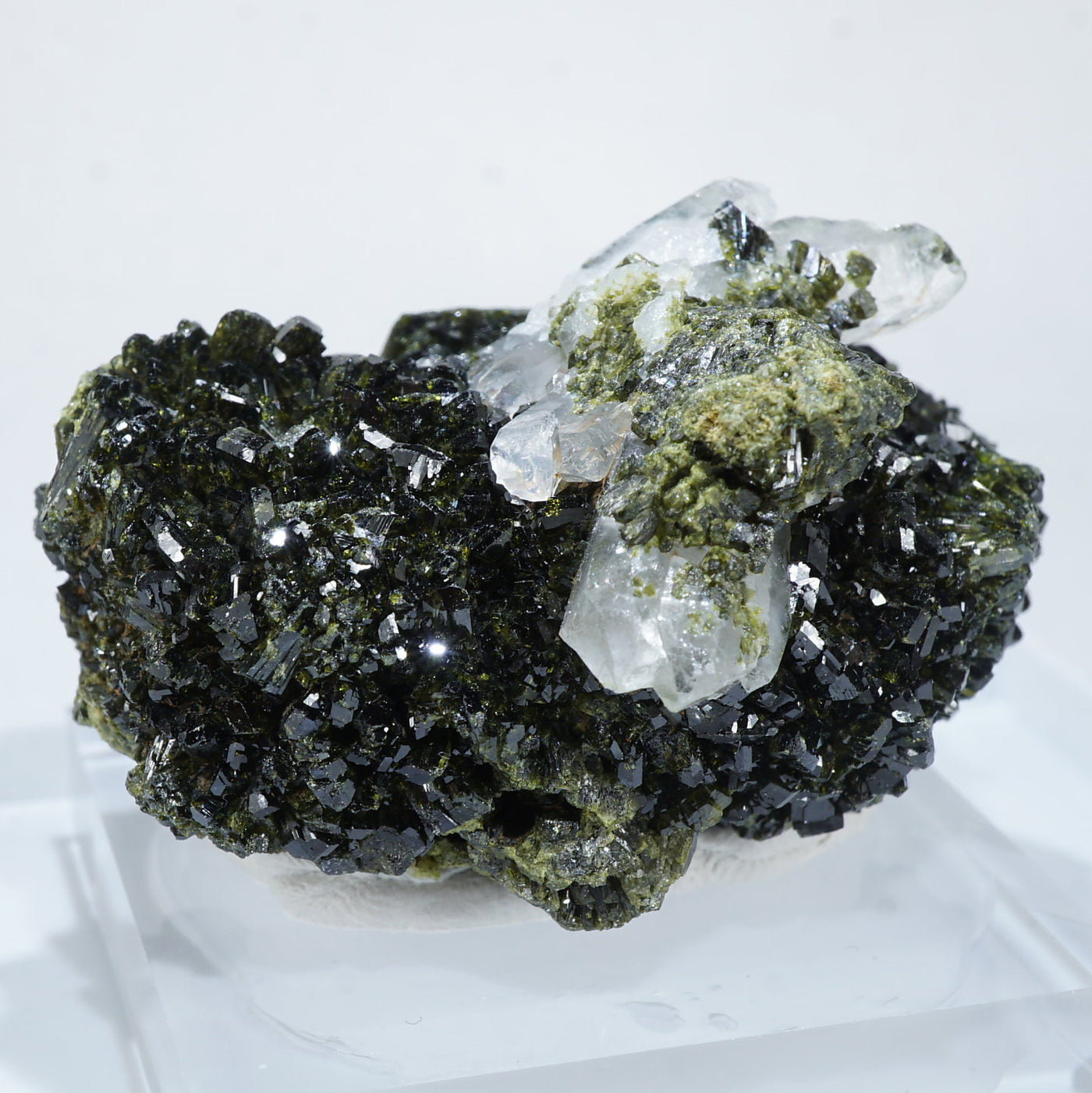 トルコ産 エピドート・水晶 – 天然石ハッピーギフト