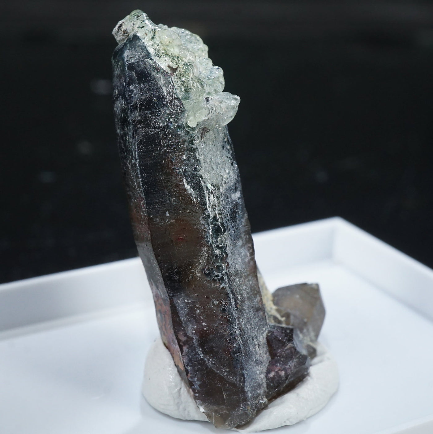 ハイアライトオパール HY1 スモーキークォーツ 鉱物 標本 原石 【公式