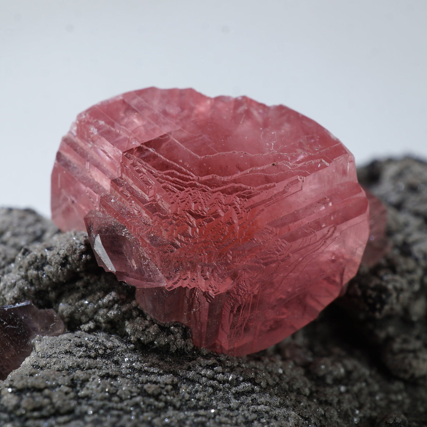 ロードクロサイト 母岩付き ペルー産 鉱石 鉱物 ミネラル 標本 原石