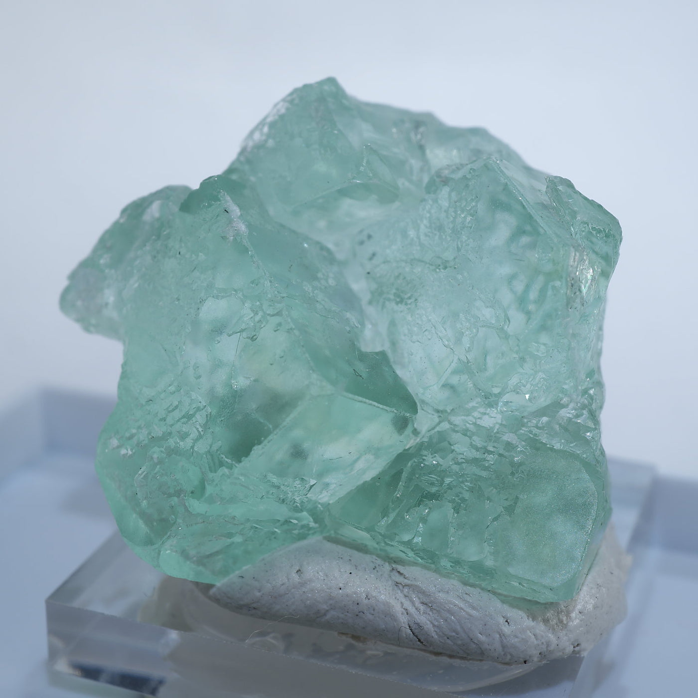 中国 湖南省 シャンファーリン産 グリーンフローライト – 天然石