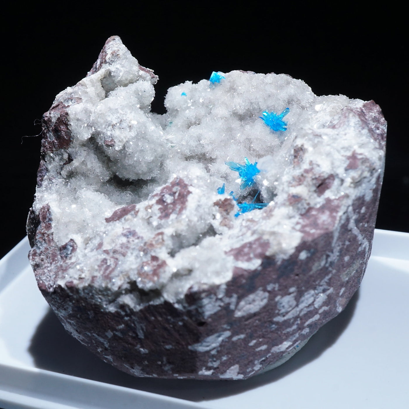 スコレサイト インド産 鉱石 鉱物 ミネラル 標本 原石 母岩付き ③ スコレ