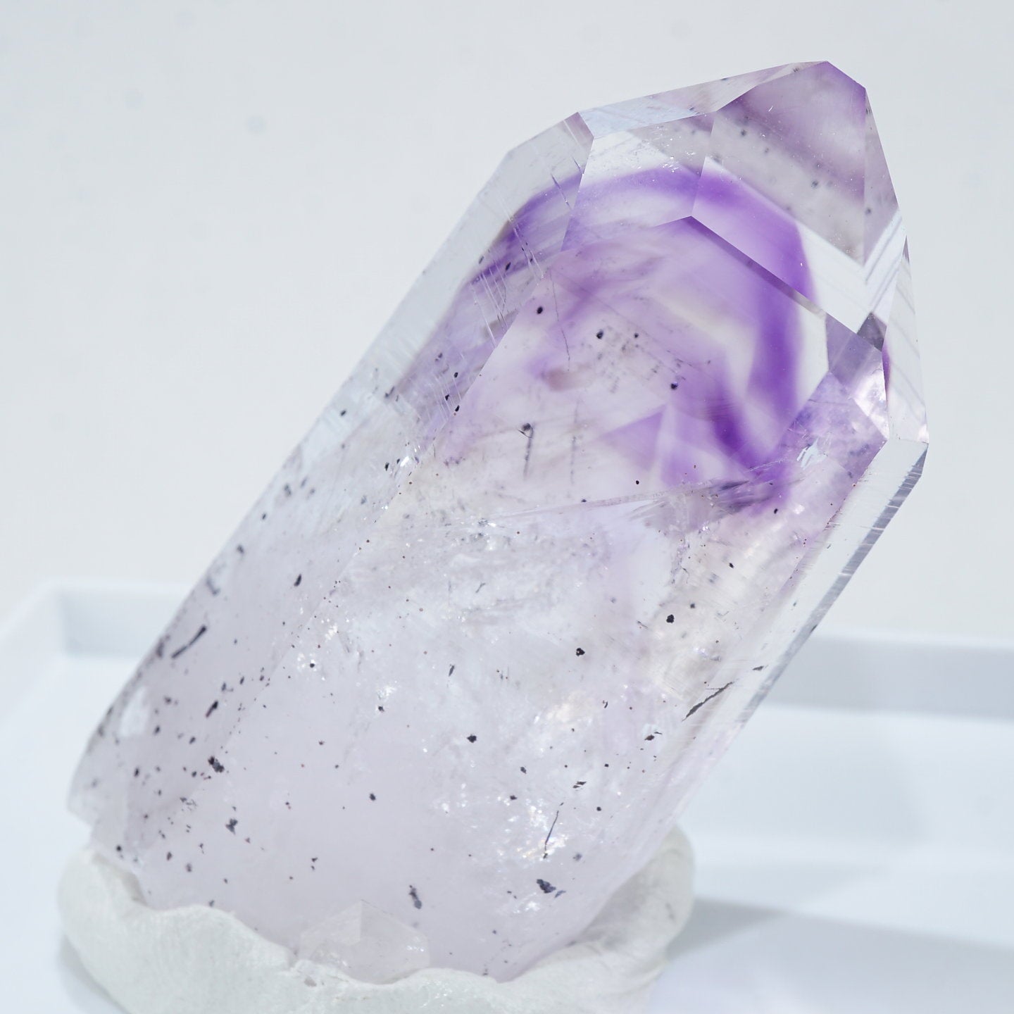 ミヤ202様 ナミビア Goboboseb山 アメシスト(水入り、気泡3箇所) ミヤ