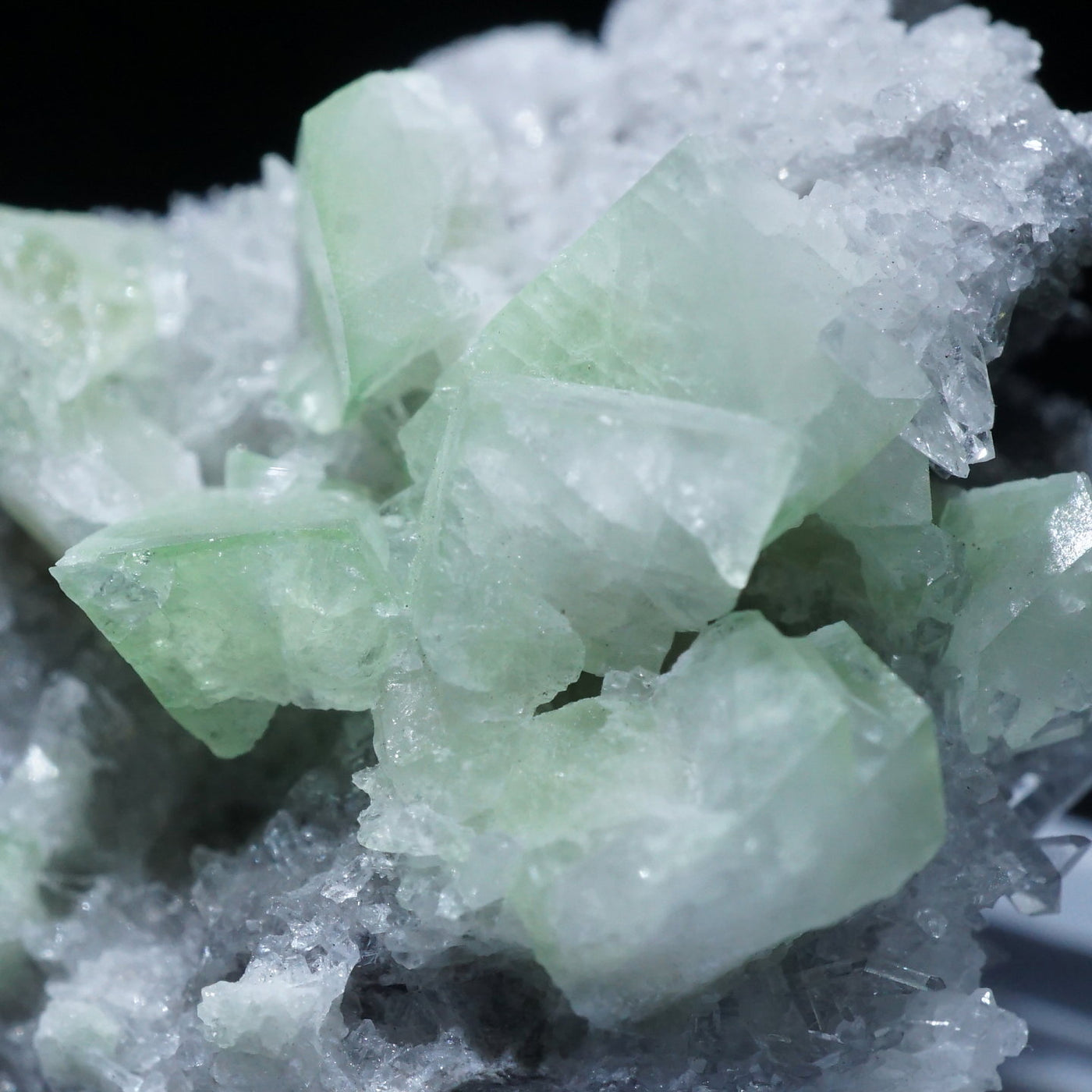 ペルー産 Augelite on Quartz 共生標本 ペルー産 Augelite