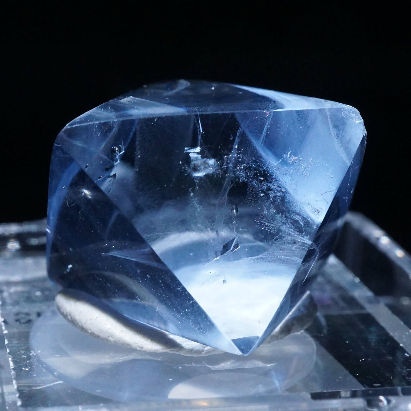 超特大108 g イリノイ産 バイカラーフローライト 蛍石 八面体 原石 鉱物