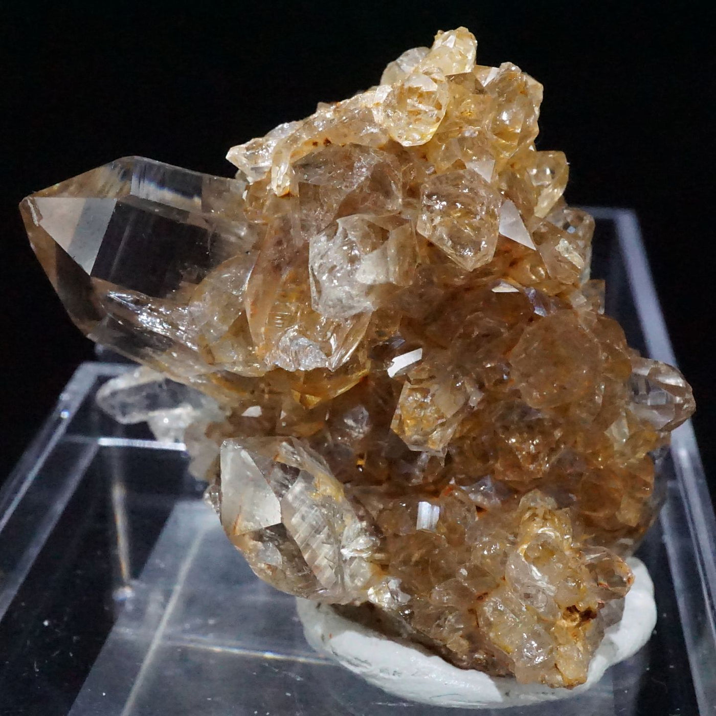 長野県産 水晶クラスター – 天然石ハッピーギフト