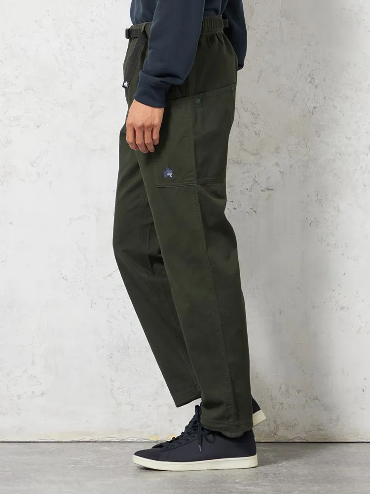 ブラック 【LOGOS-ロゴス-】ガーデンパンツ【クライミングベルト付き