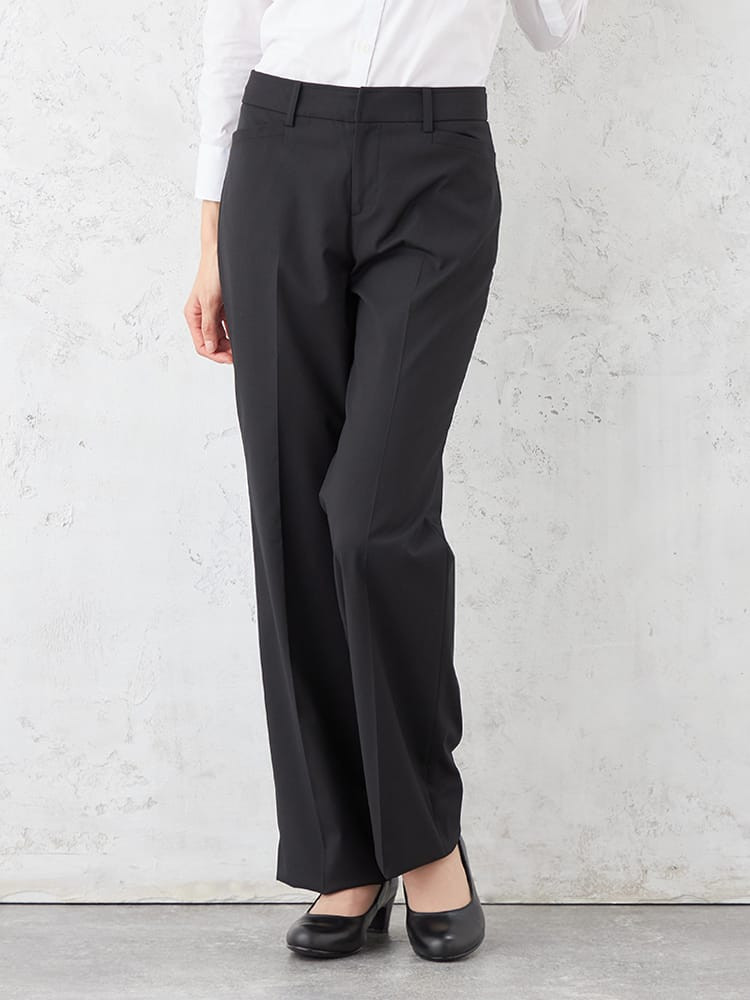 7/3迄限定価格⭐︎新品 PRIORITY プリーツパンツ 黒 Mal. 7/3迄限定