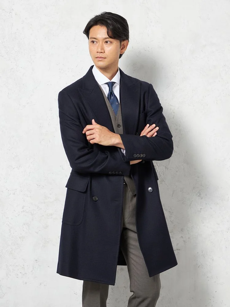 ENFOLD ネイビー チェスターコート サイズ38！最終値下げ！ 最終お