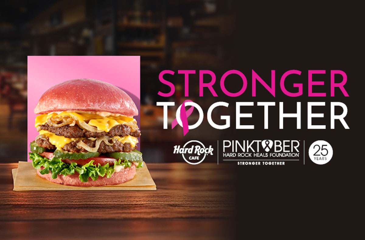 PINKTOBER® 2024-Stronger Together-」 | Hard Rock Cafe Japan