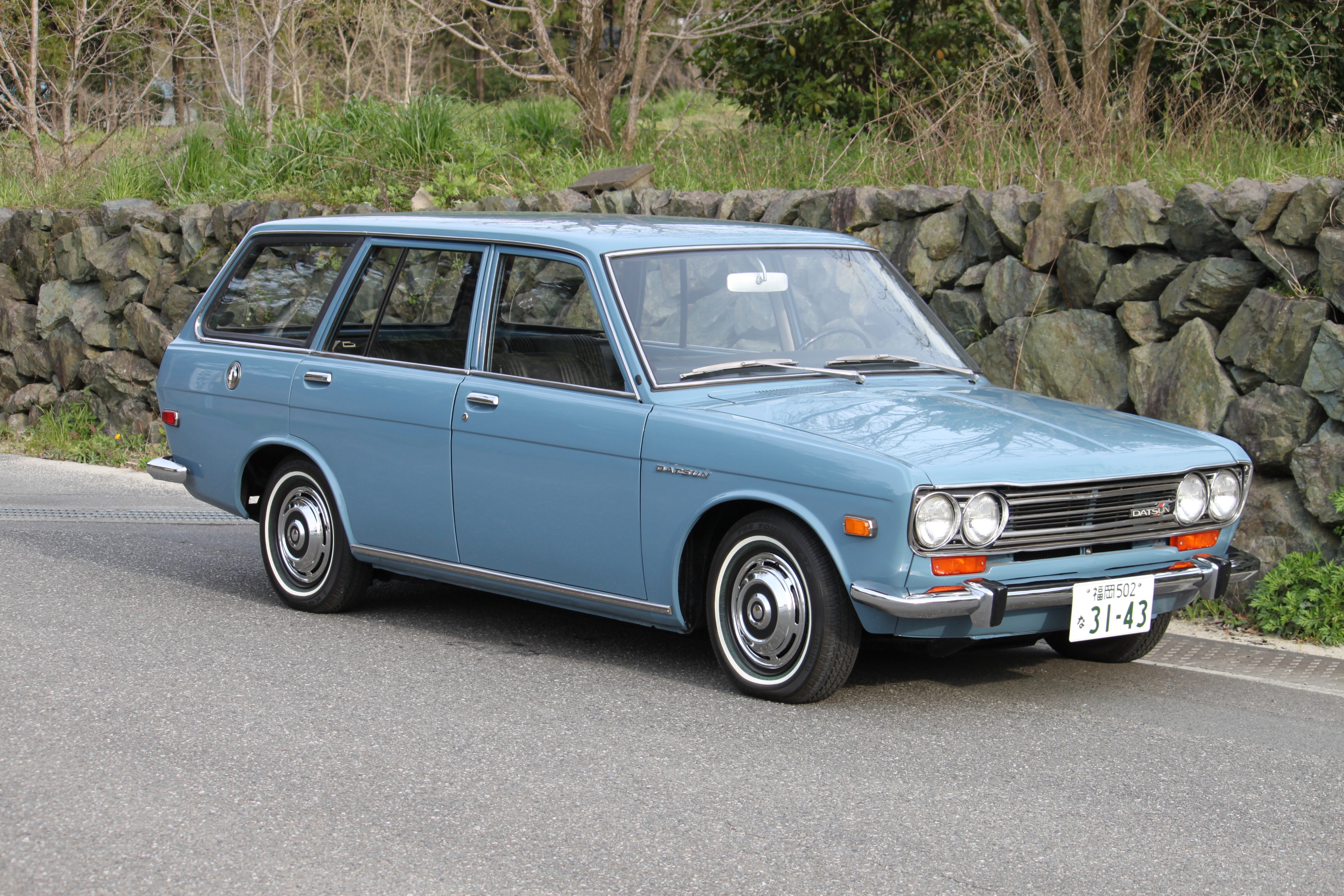 Datsun Bluebird 510 左向き Datsun Bluebird 510 左向き Datsun