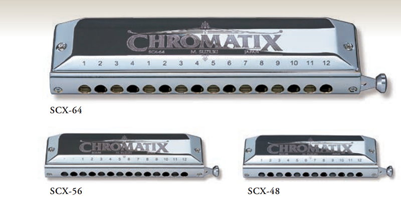 suzuki クロマティックハ−モニカ scx-48 スライドオイルつき suzuki