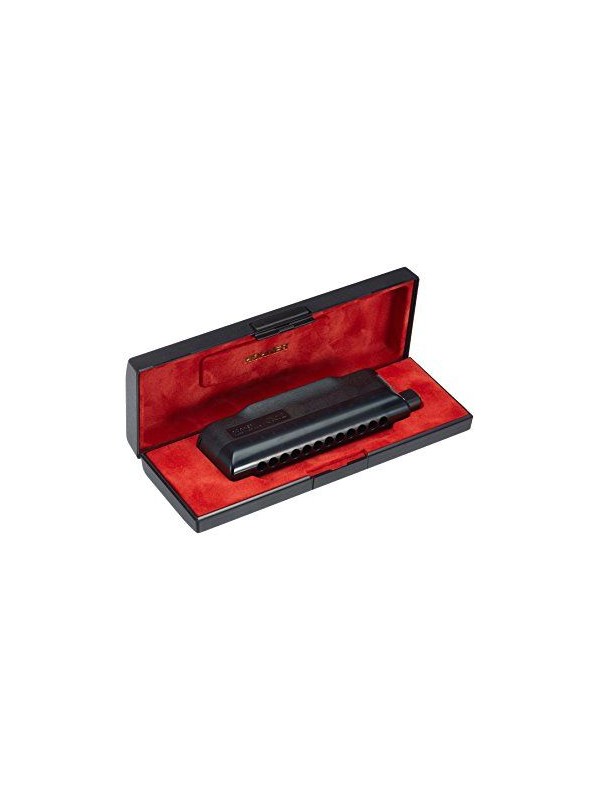 Hohner CX12 Black | Next-Gen Airtight Chromatic Harmonica