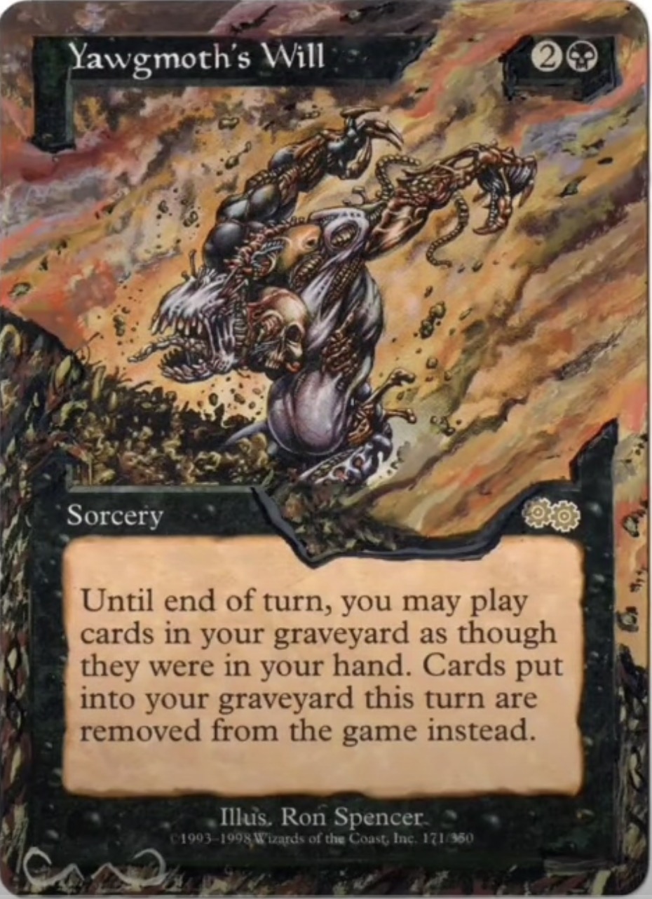 MTGヨーグモスの意思英.日2枚