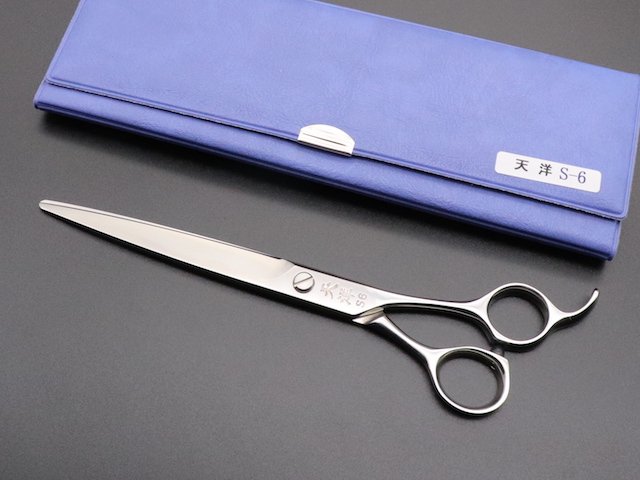 天洋 S-6 大理 理容師用 トリミング用 中古シザー ハサミ屋はやし