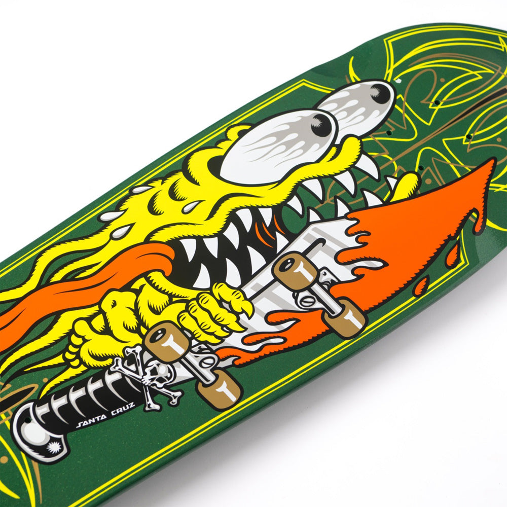9.23in x 31.67in MEEK PINSTRIPE SLASHER PRO SKATEBOARD DECK