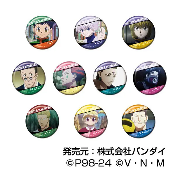 HUNTER × HUNTER 球団 コラボ 缶バッジ ゴン 24個セット HUNTER×HUNTER
