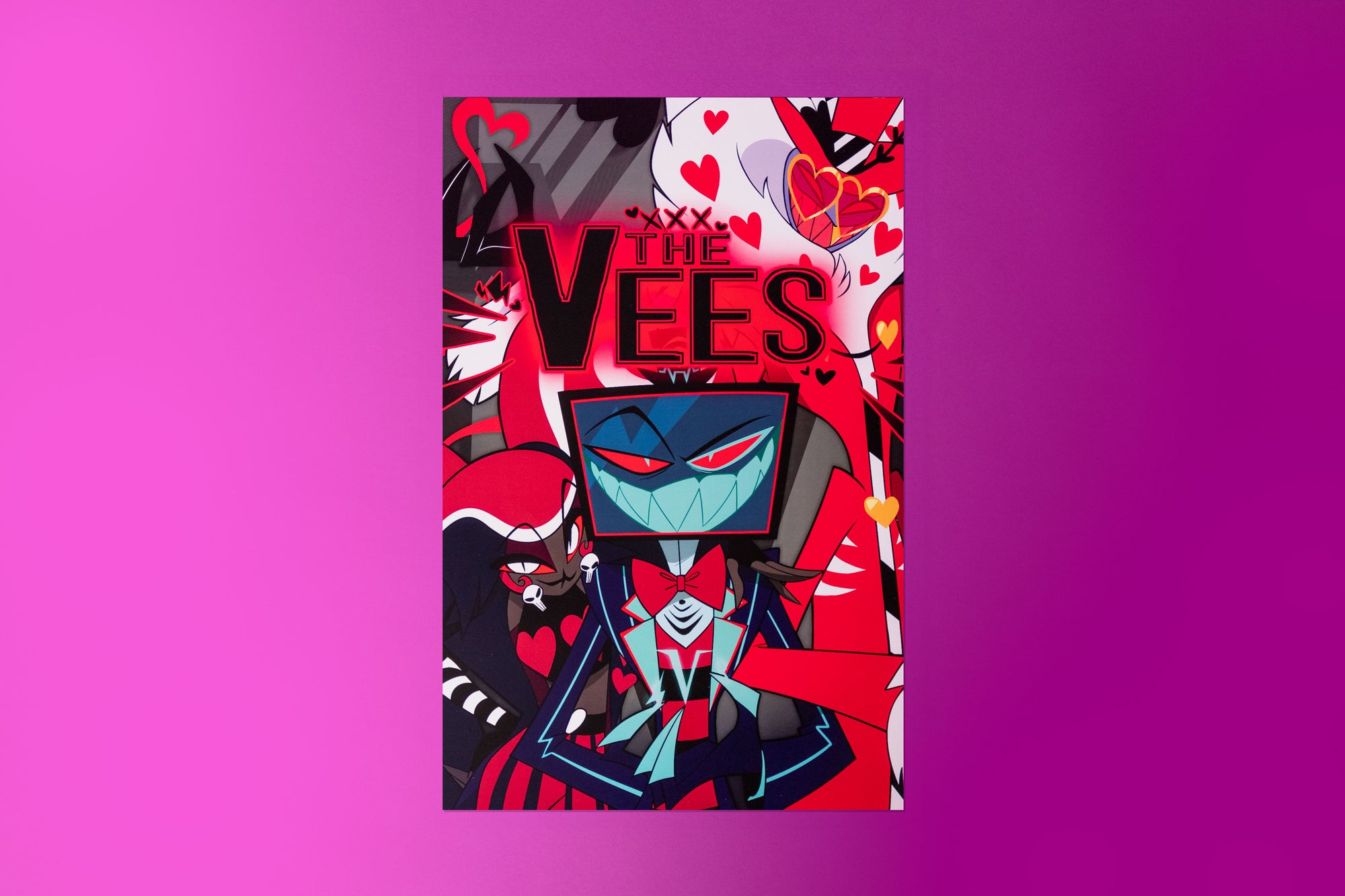 ハズビンホテル VEES ポスター THE VEES' In Universe Poster | Hazbin