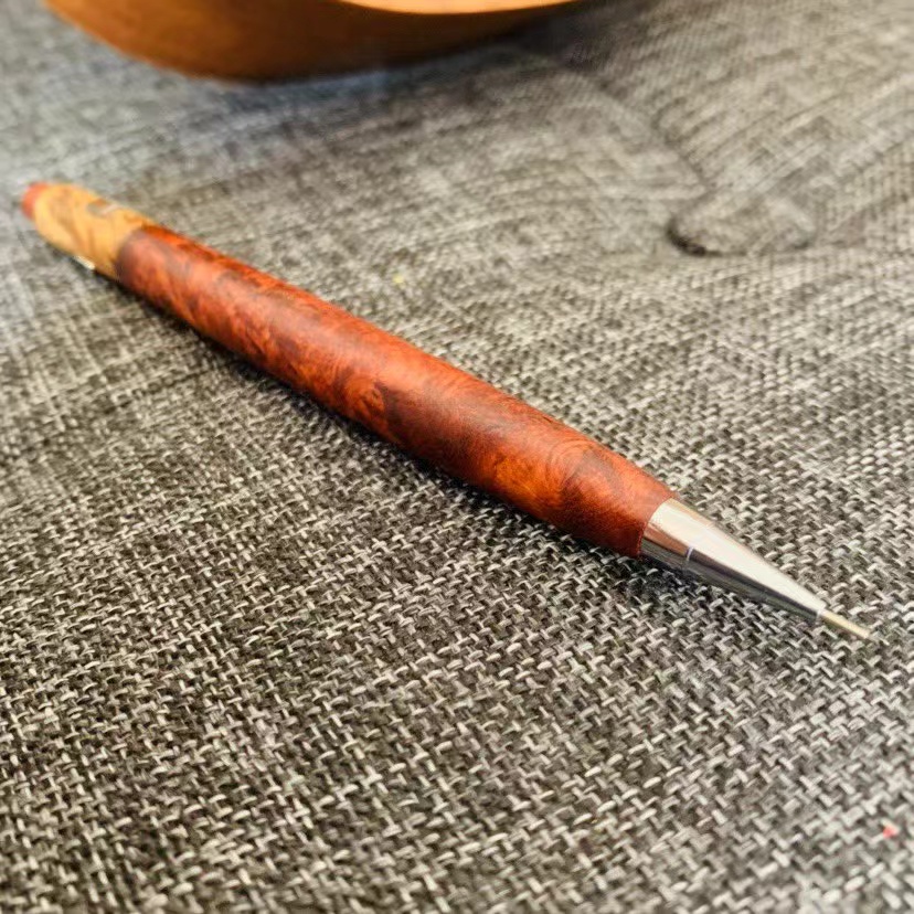 クラフトエー crafta MP202 本花梨瘤紅白 シャープペンシル