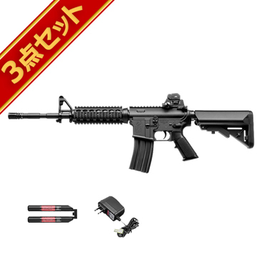 フルセット 東京マルイ SOPMOD M4 次世代電動ガン バッテリー 充電器