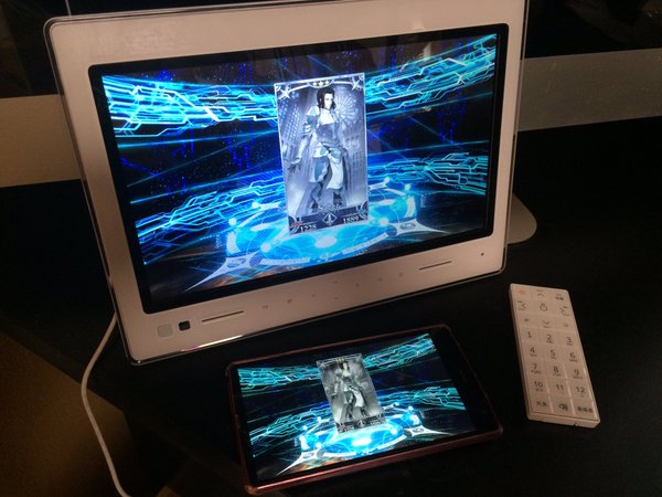PHOTO-U TV ZTS11 au 防水ポータブルテレビ フォトフレーム au PHOTO-U