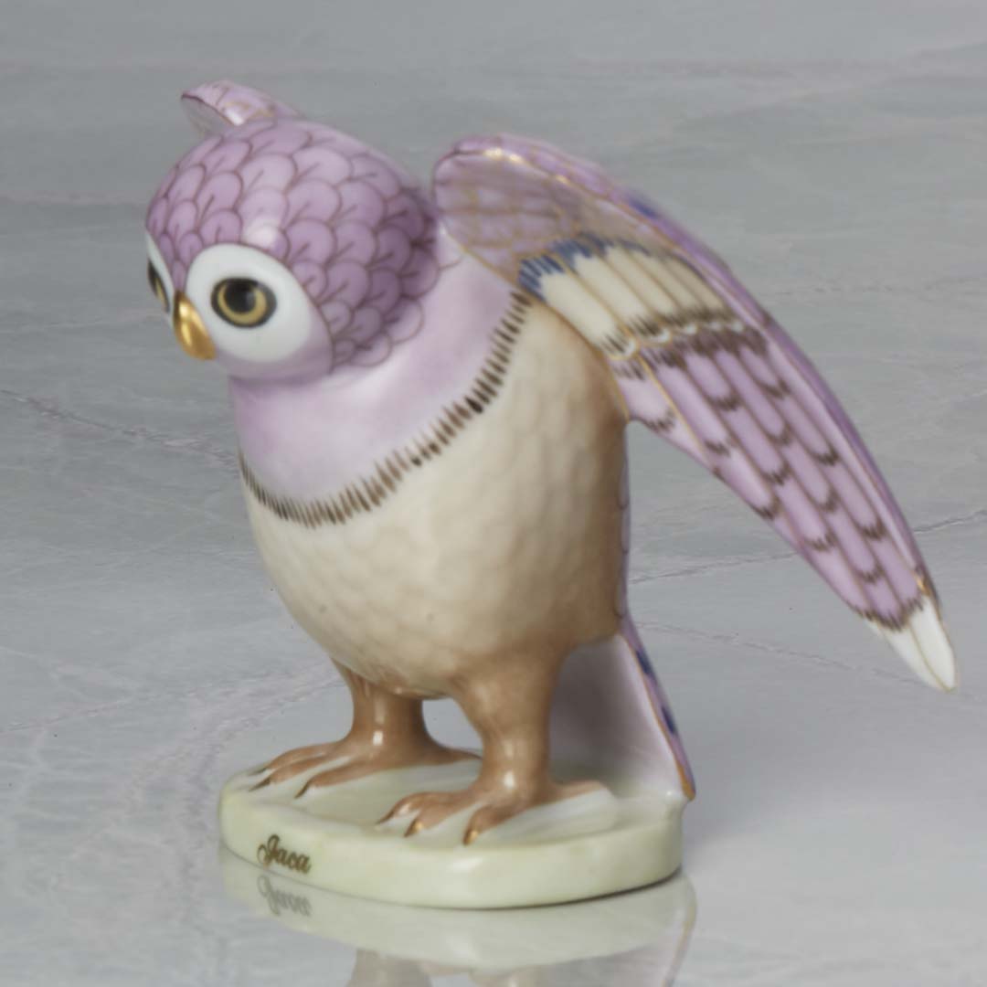 ヘレンド オウル 世界のフクロウ 箱 コロンビアリバー 限定3000体