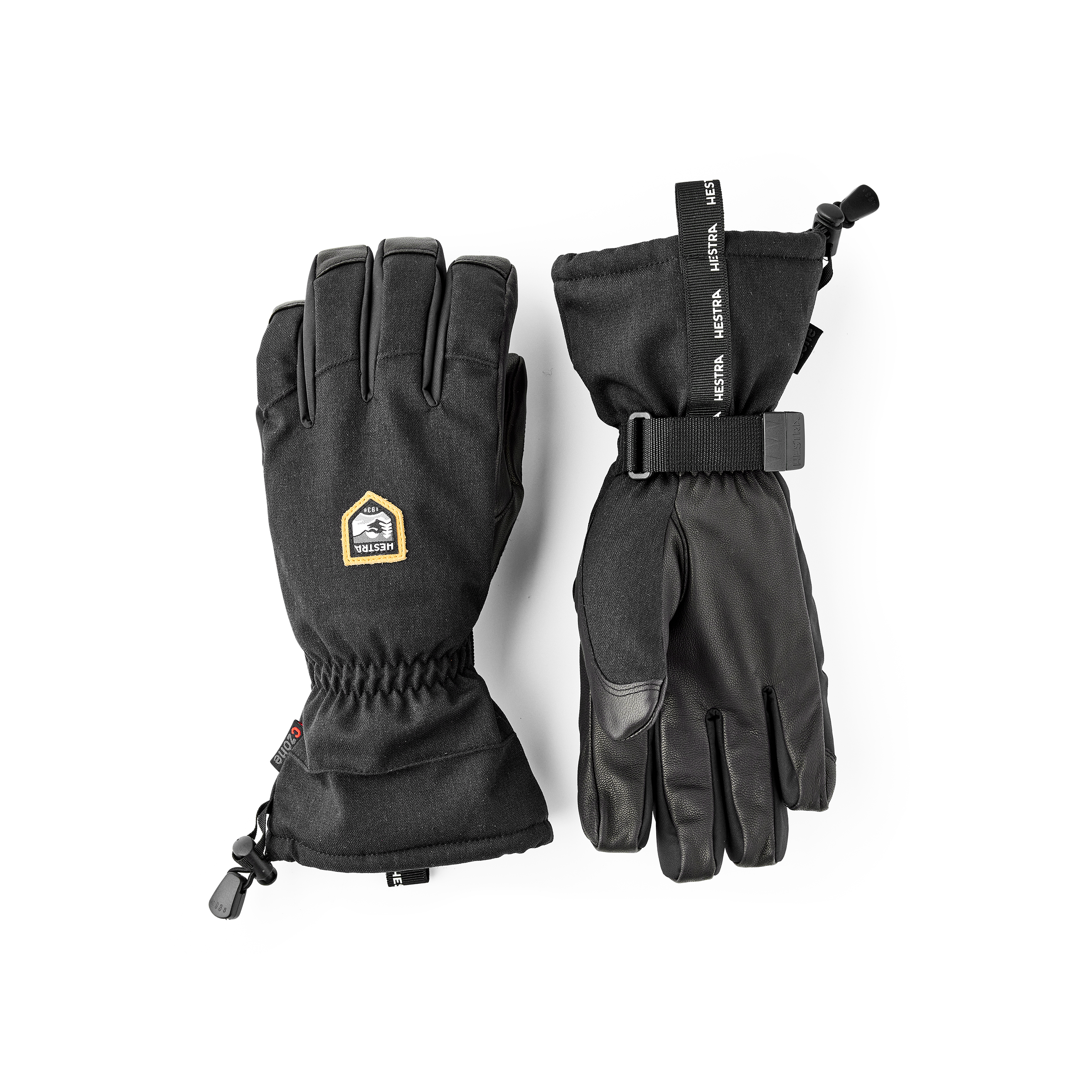 CZone Mountain - 5 finger - Black | Hestra Gloves