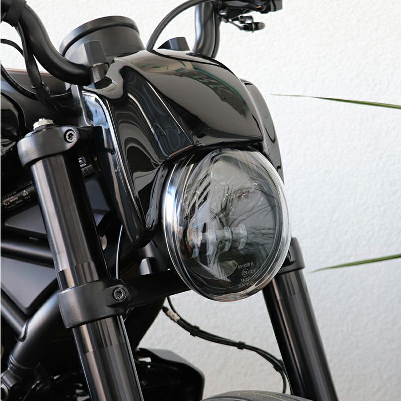 Cult Werk スポーツスターS NRSスタイル LEDヘッドライトキット(グロス
