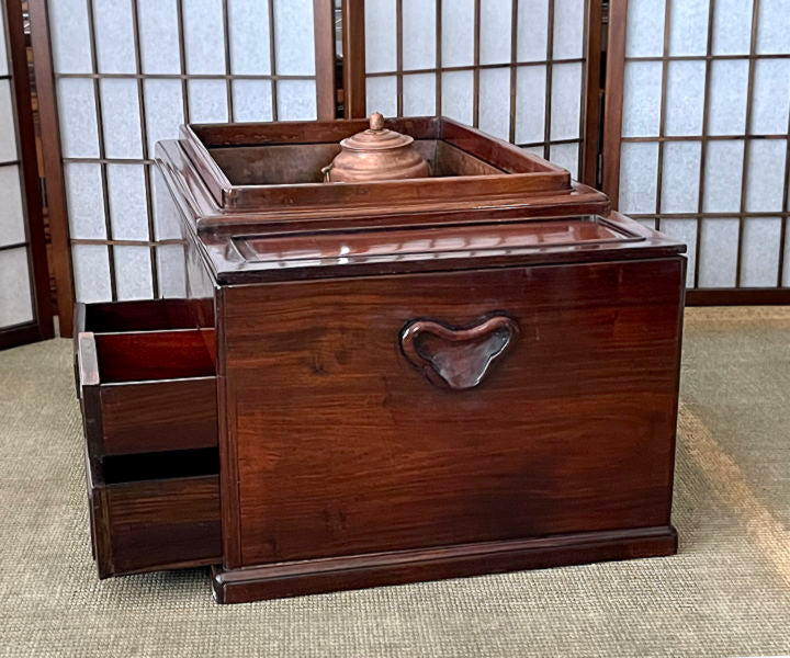 アンティーク 長火鉢