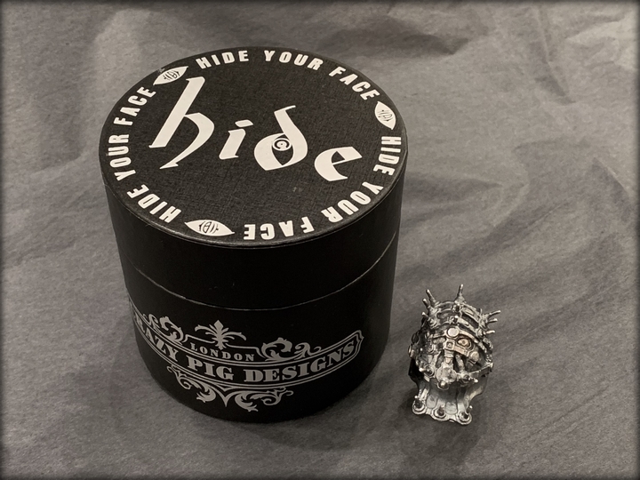 希少】hideyourface ギーガーリングLEMONed Silver 希少】hideyourface