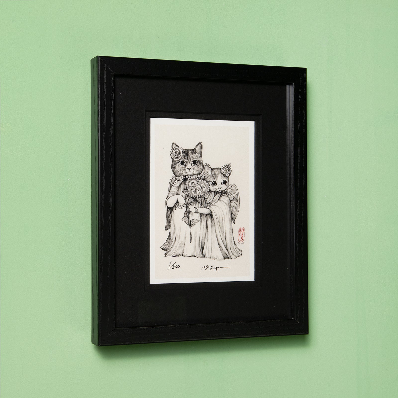 ヒグチユウコ 完売品 大変貴重❕ 50部限定品 ギュスターヴくん 複製画