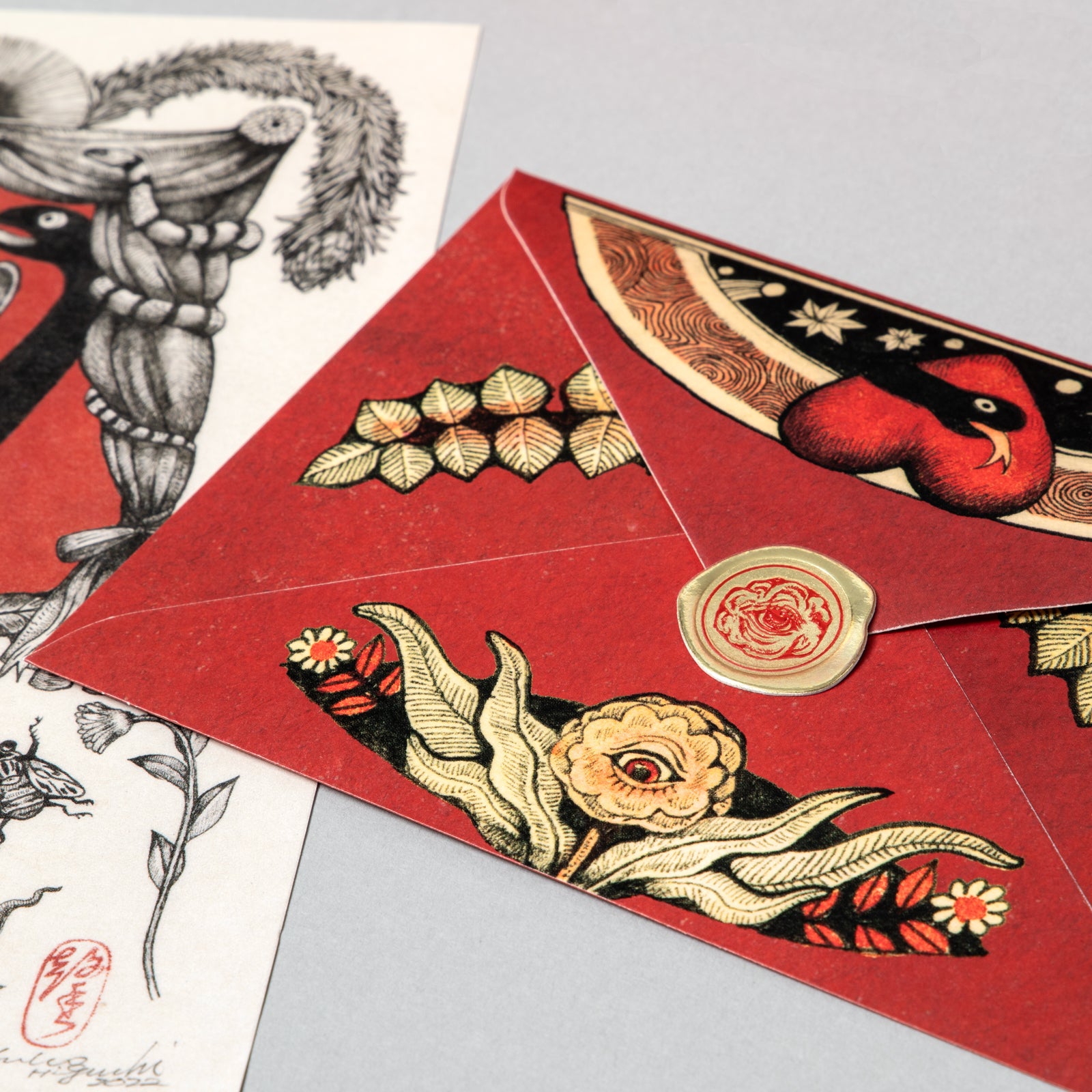 ヒグチユウコ ボリス雑貨店 レターセット 2種 ＋ PPテープ レター