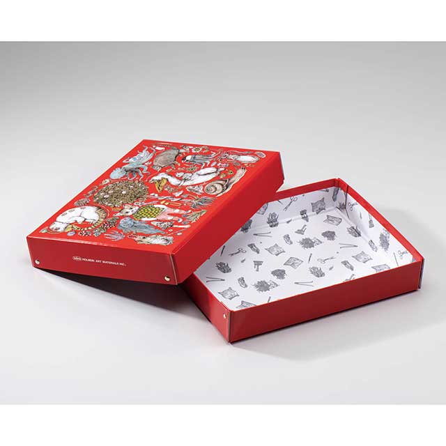 ヒグチユウコxホルベイン2018 おどうぐばこA4 赤 – ボリス雑貨店