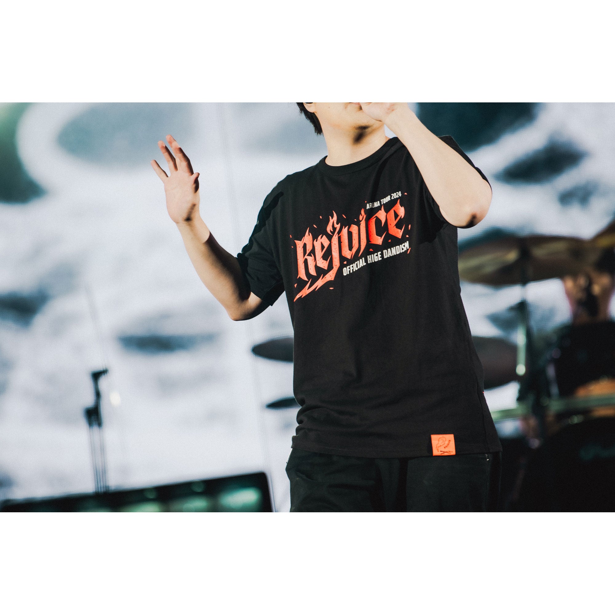 Rejoice Tシャツ ブラック – Official髭男dism ONLINE STORE