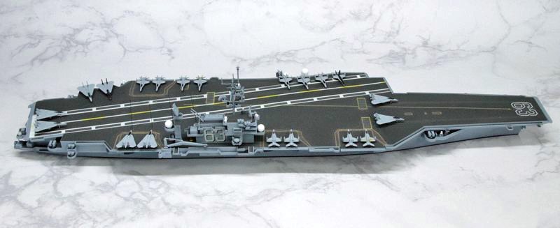 1/700航空母艦「CV-63 キティホーク」完成写真 – 艦船模型製作代行