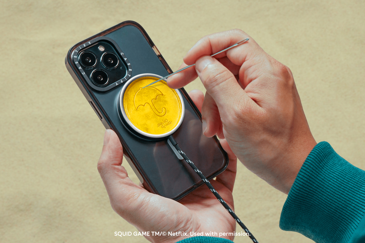 イカゲームの世界観がスマホケースに CASETiFYからコラボコレクション