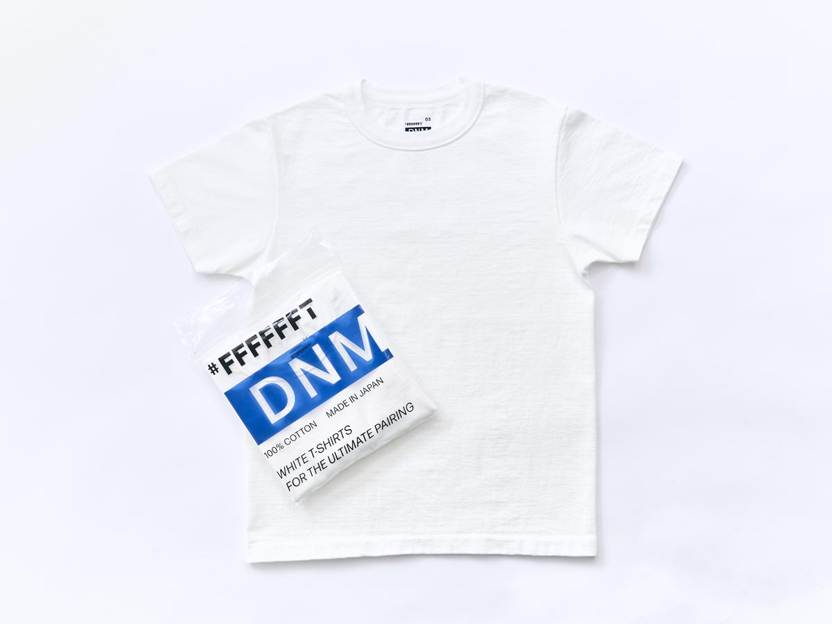 白T専門店 #FFFFFFT、「デニムのための白Tシャツ」発売 | HIGHSNOBIETY