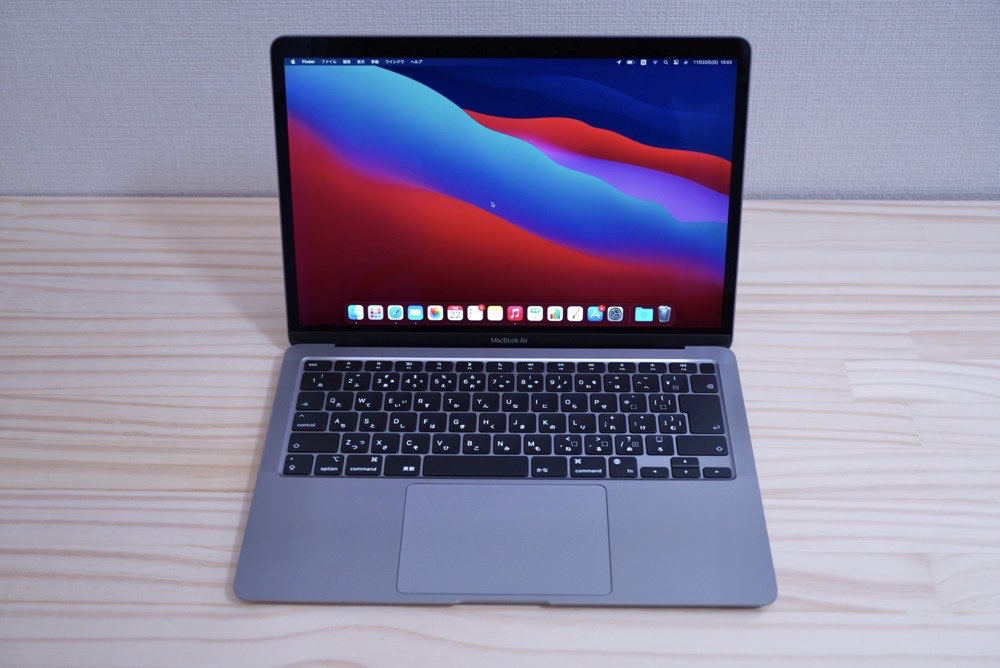 Apple MacBook Air M1チップ搭載 スペースグレー 13.3インチMacBook