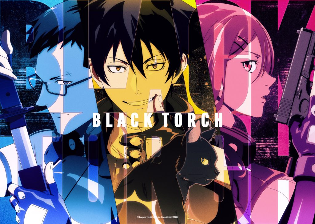 100studioがアニメーション制作を担当するTVアニメ『BLACK TORCH』追加