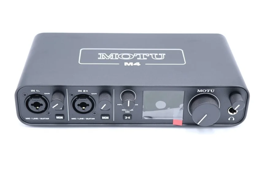 MOTU M4【オーディオインターフェイス】 MOTU M4をレビュー。優れた