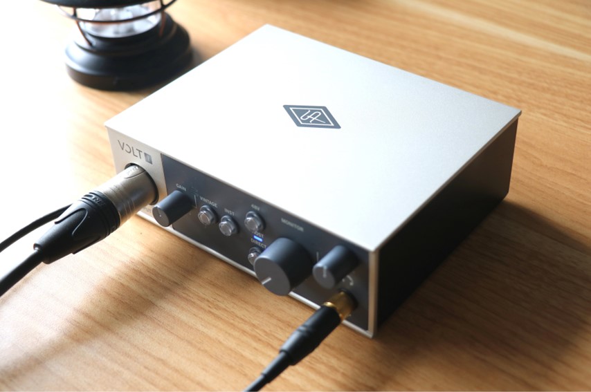 Universal Audio Volt 1をレビュー。ビンテージマイクプリモードがある