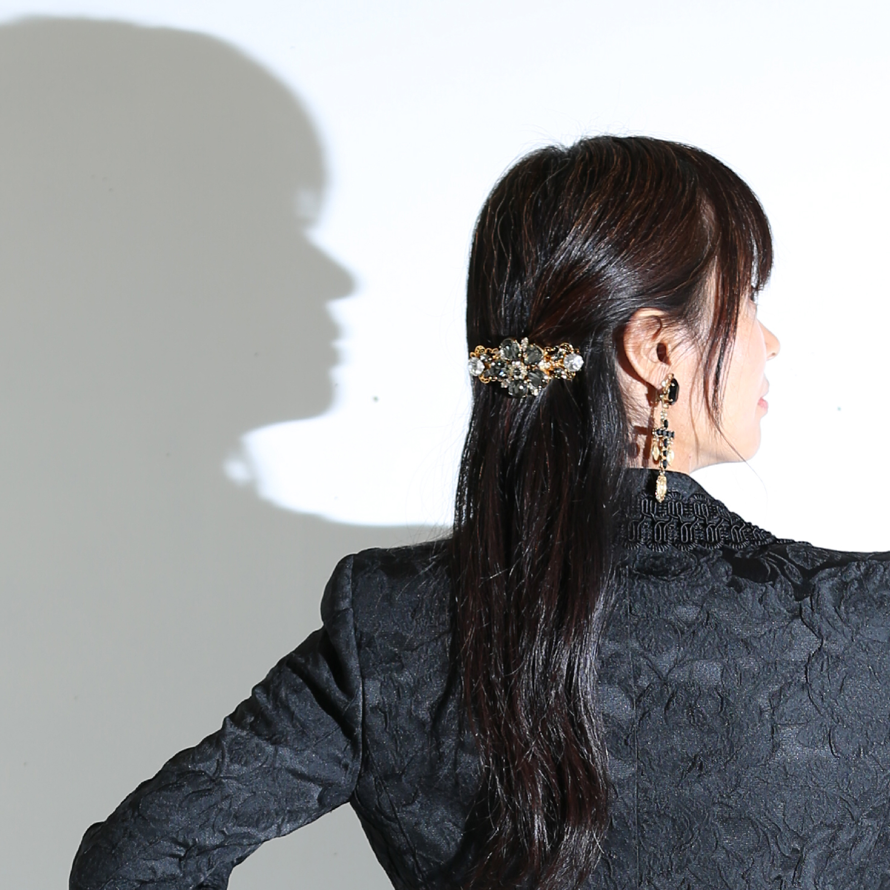 DOLCE＆GABBANA ヘアアクセサリー バレッタ 花