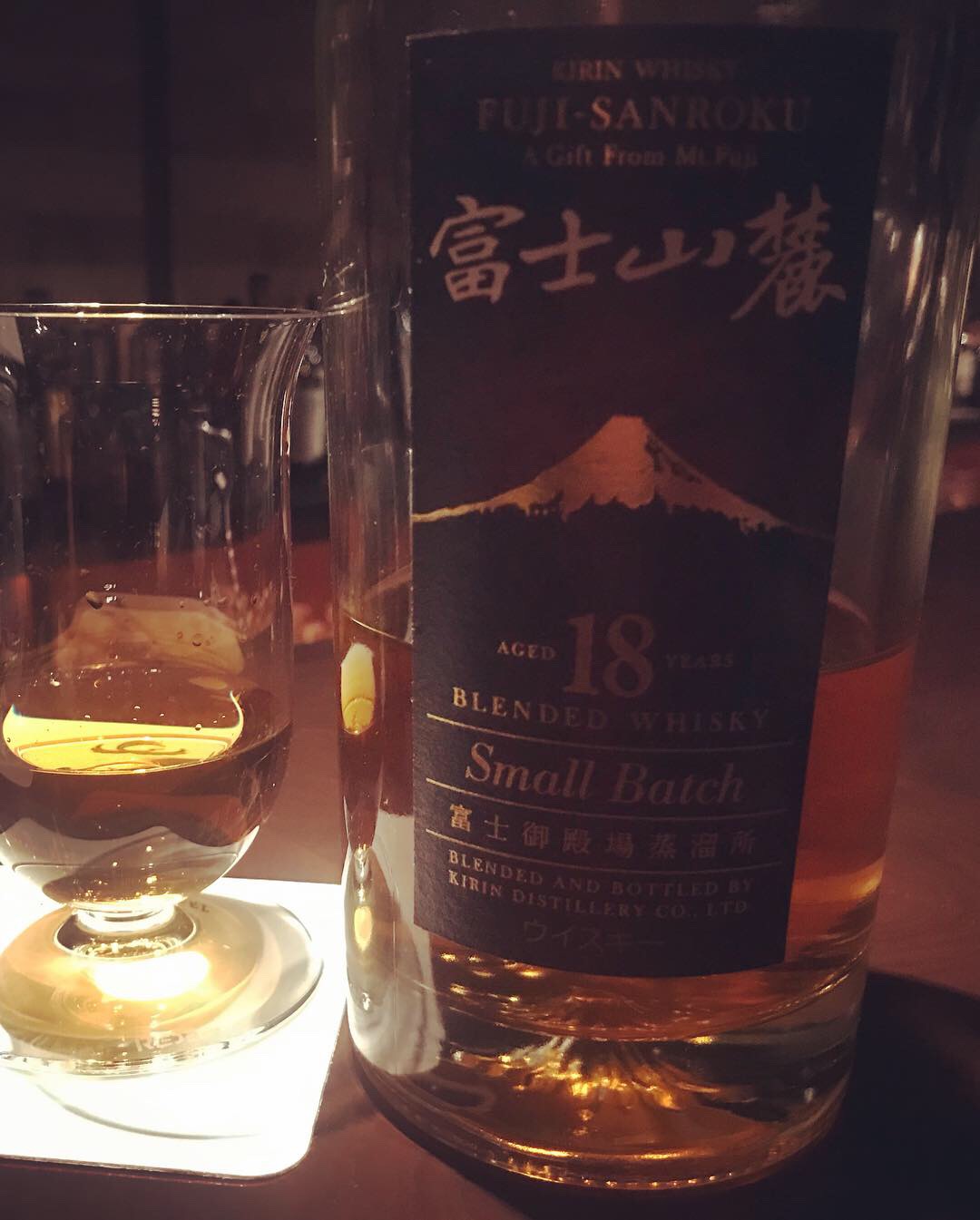 富士御殿場蒸溜所 シングルモルト 18年 キリンウイスキー 富士山麓 18