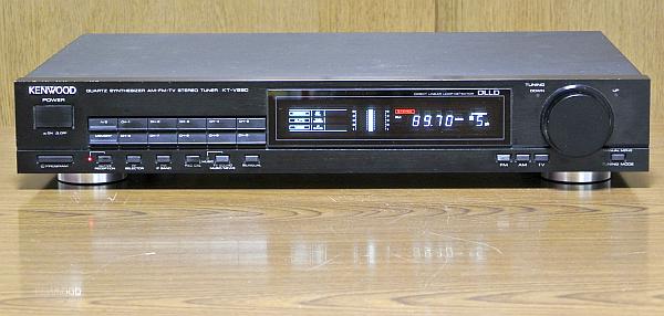現状渡し 定価59,800円 ケンウッド KT-V990 ステレオ チューナー 完動