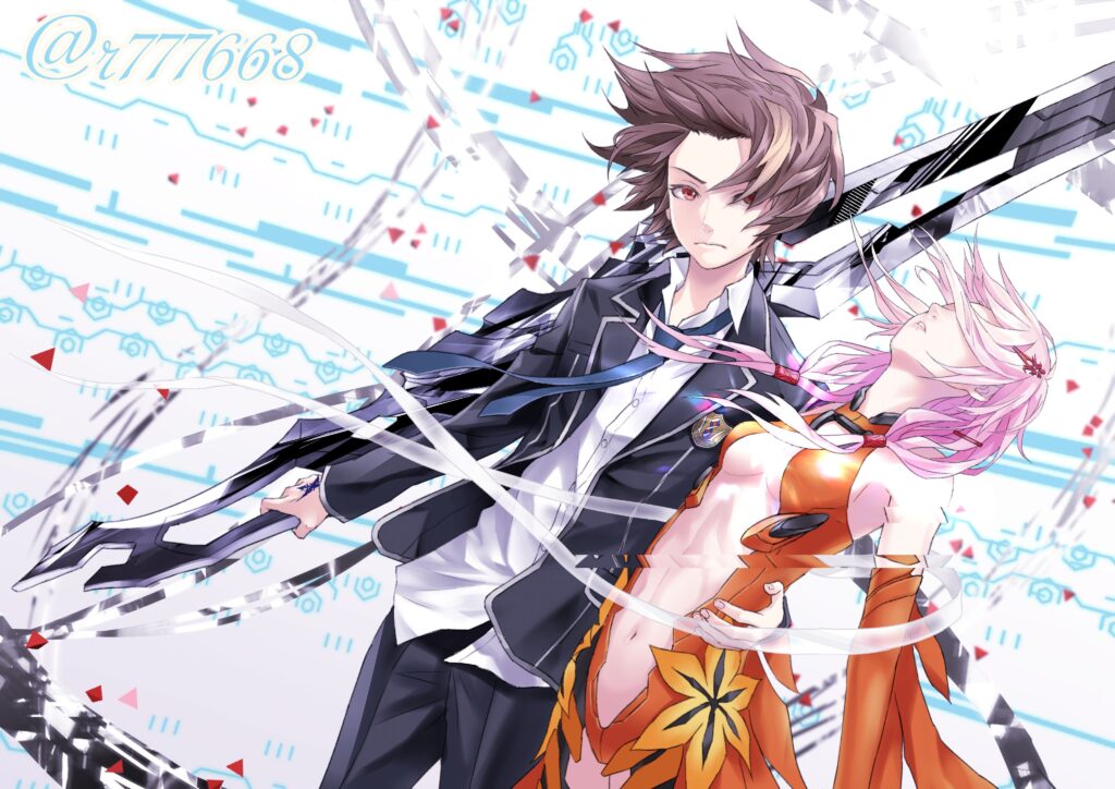 ギルティクラウン キャンバスボード GUILTY_CROWN_001 ギルティ