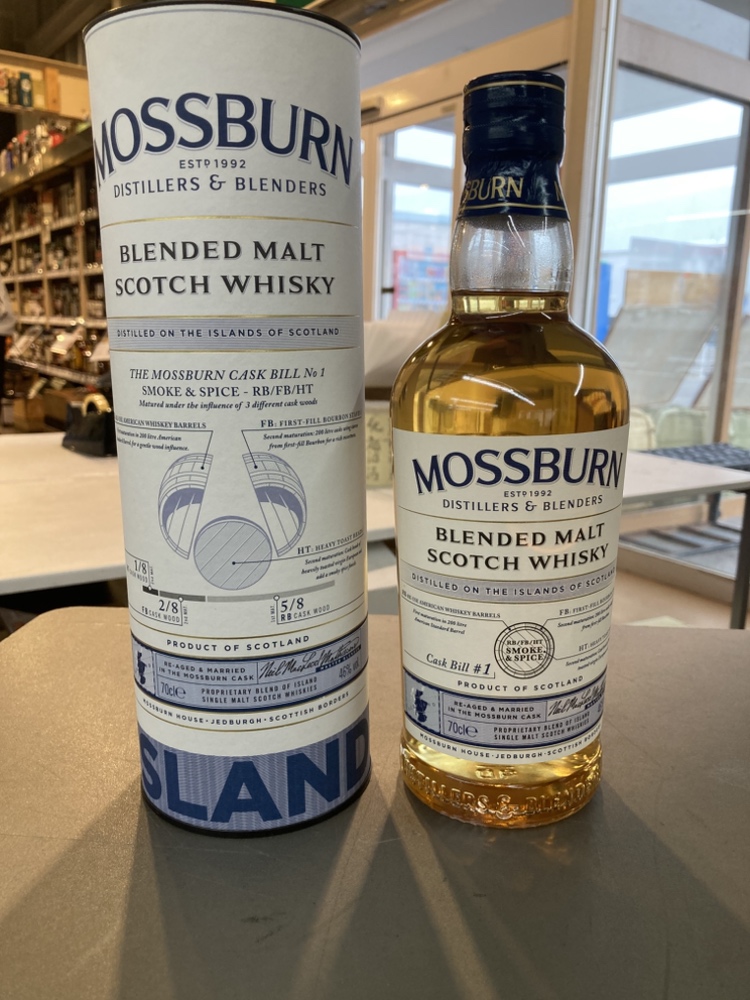モスバーン Cask1 アイランド ブレンデッドモルトウイスキー - 株式