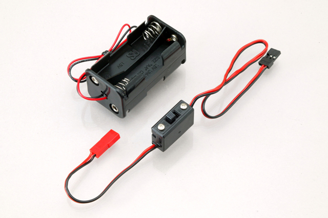 車用、電池ボックス＋スイッチハーネスセット | Hitec Multiplex Japan