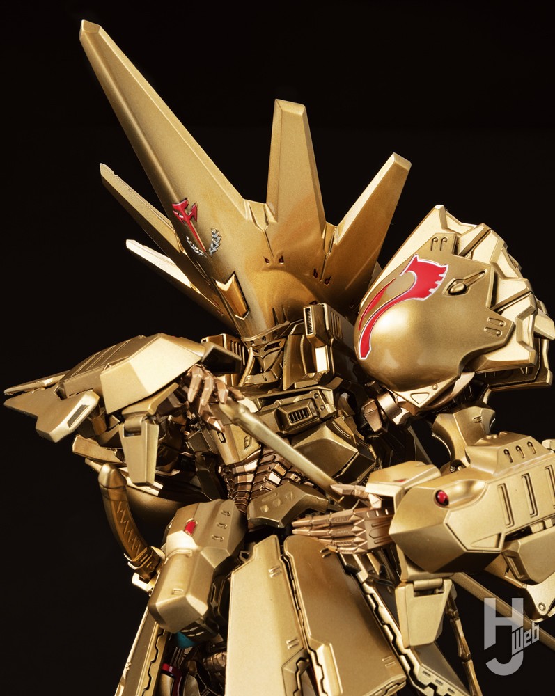 ファイブスター物語】IMS 1/144 ナイトオブゴールド 全塗装済 完成品