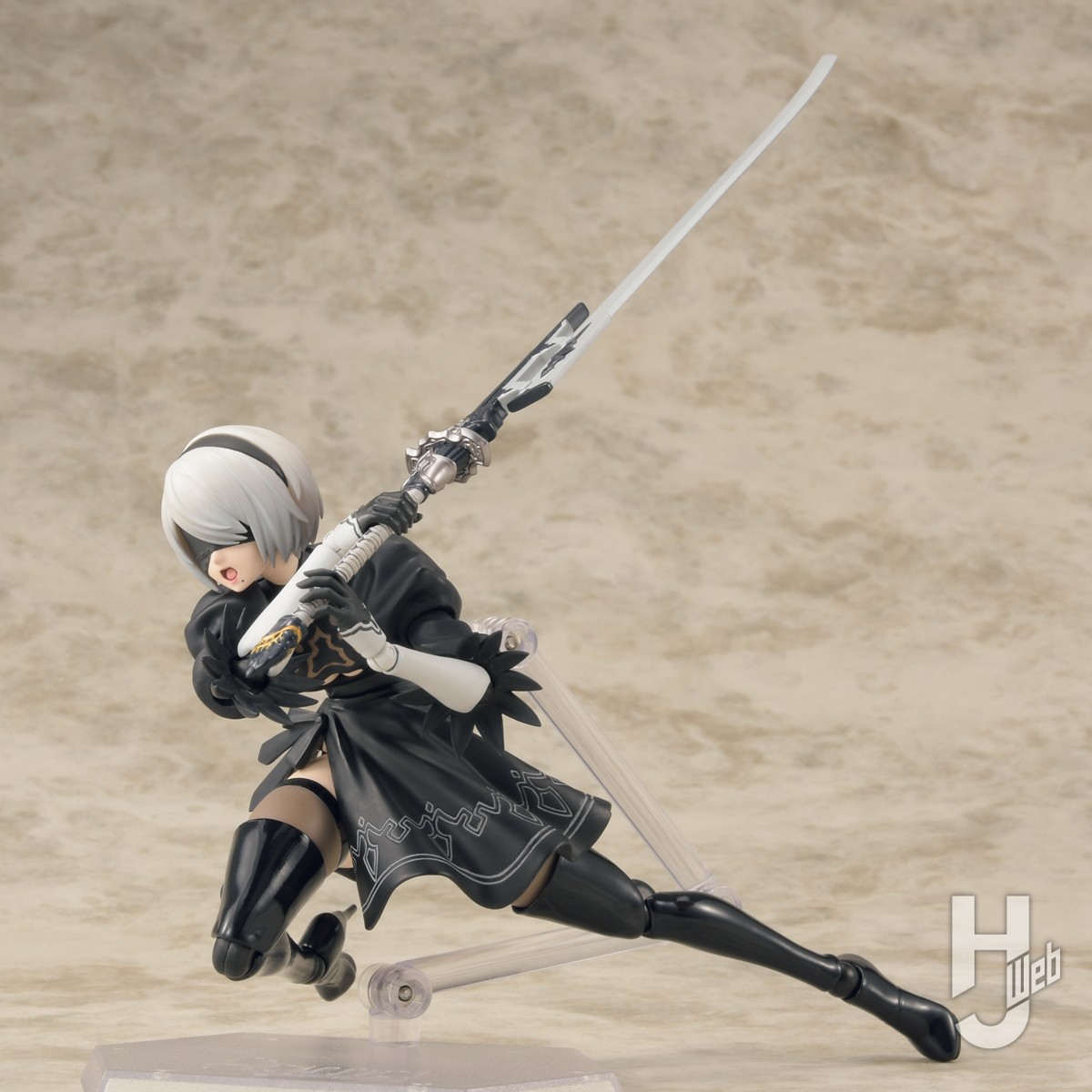 アニメ『NieR:Automata Ver1.1a』』より、2B（ヨルハ二号B型）がfigma