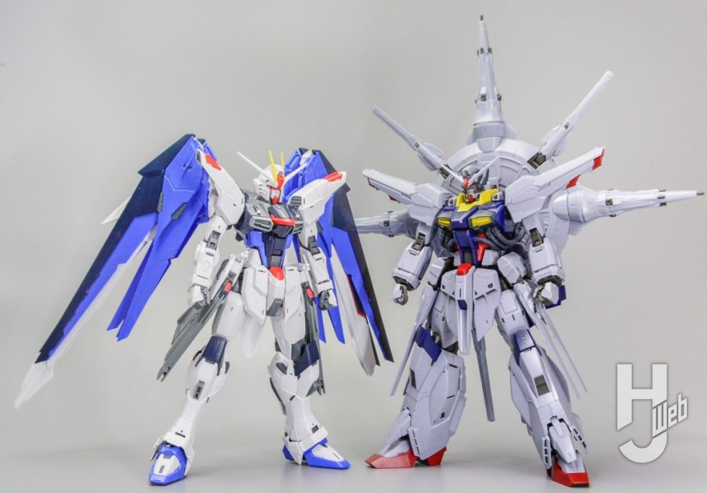 MG プロヴィデンス、フォースインパルス、フリーダムガンダム