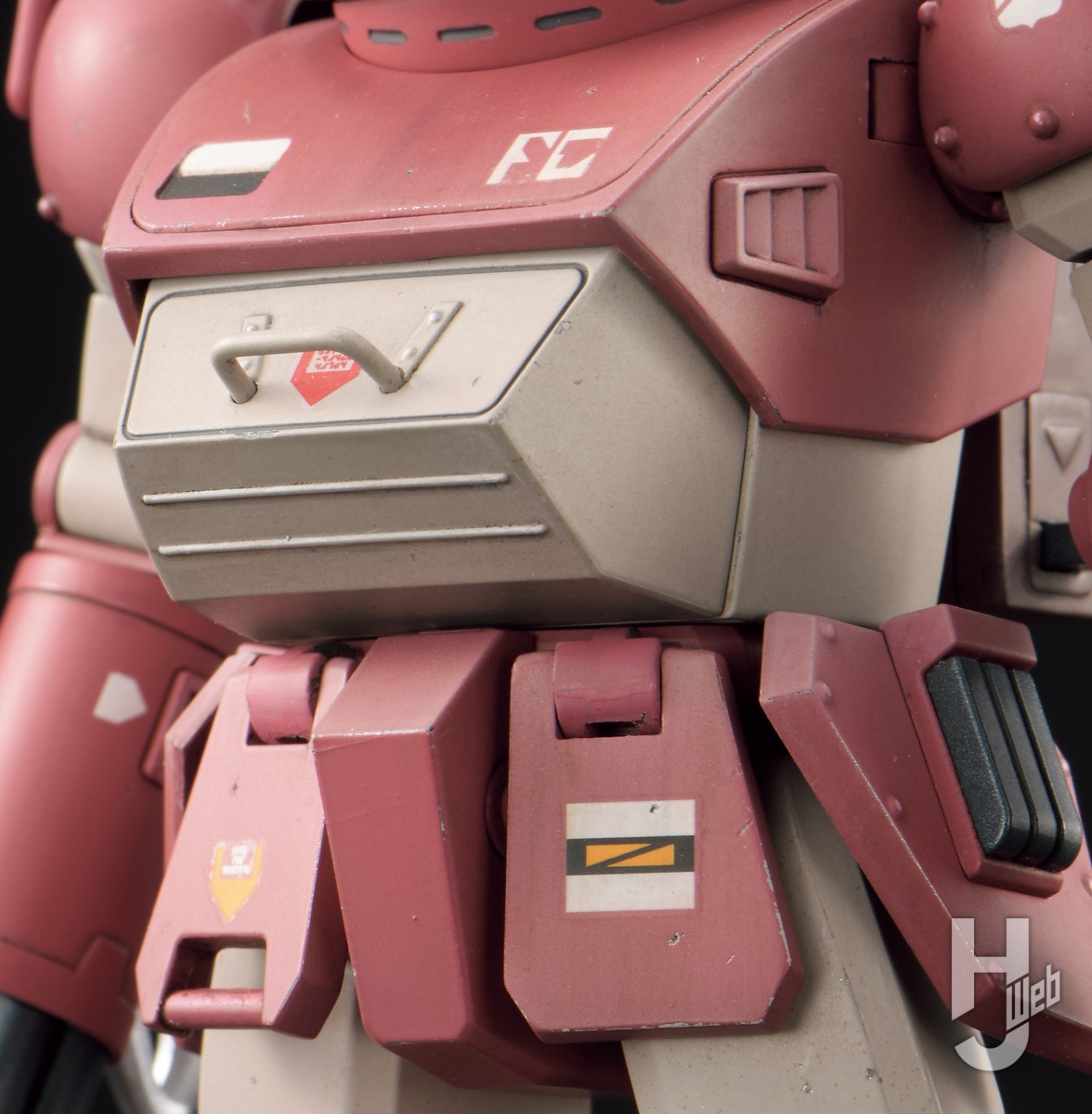 HG スコープドッグ」に拡張パーツを組み合わせて「ブルーティッシュ
